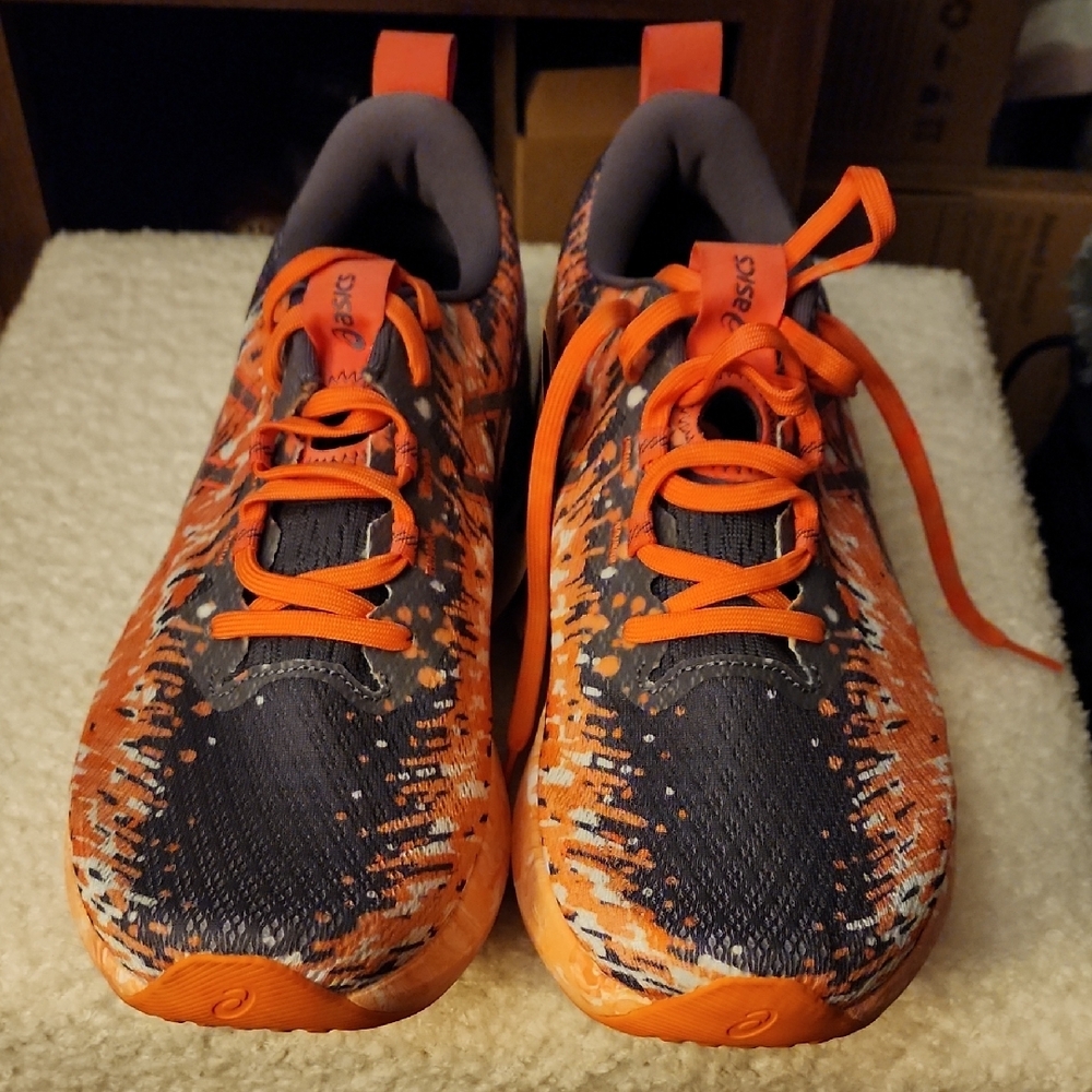Asics Women's Athletic Shoes - Orange and Black